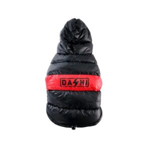 Anorak negro y rojo 40cm