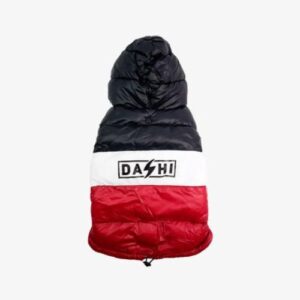 Anorak negro y granate 20cm