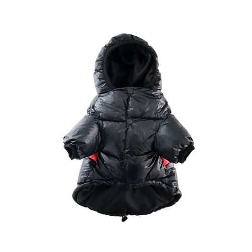 Anorak negro y rojo 40cm - Imagen 2