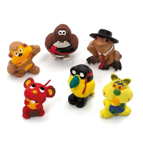 Muñecos látex animales 8-10cm