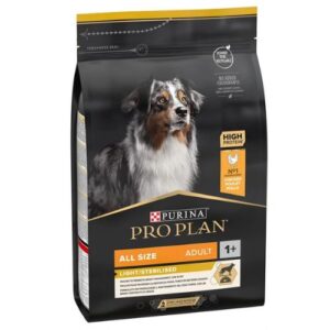 Purina Pro Plan pienso ligth para perros adultos esterilizados pollo 3kg