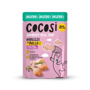 Mousse de pollo para gato esterilizado Cocosi 85g