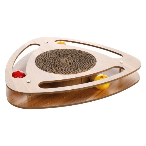 Juguete rascador con catnip 35x34.5x4.5cm