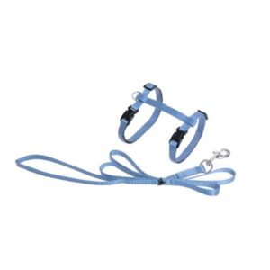 Arnés con correa azul Art Sportiv plus 10mmx110cm