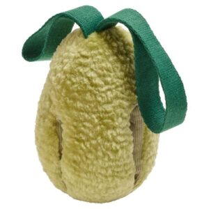 Juguete de peluche interactivo pera verde