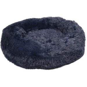Cuna redonda antiestrés azul marino 70cm