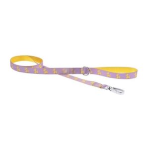 Correa lila esteampado globo perro 25mmx120cm