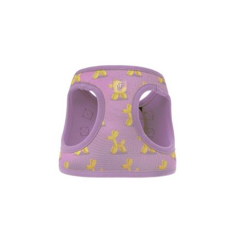 Arnés lila estampado globo perro 34-37cm